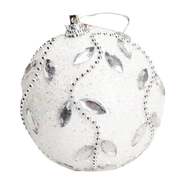 

christmas ball ornaments foam christmas tree pendant for festival party sequins xmas tree ball home decoration