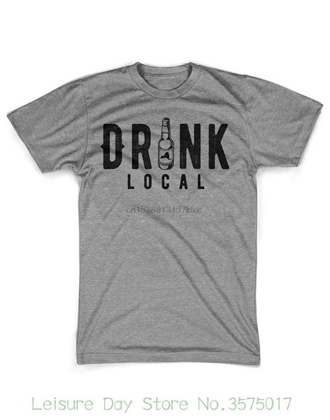 

selling 100 % cotton tee shirts drink local shirt funny tshirts new york shirts funny local brewery shirt