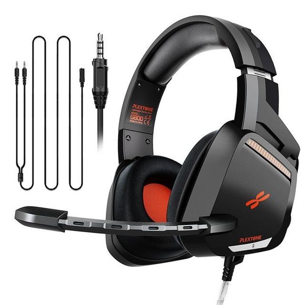 

consumer electronics plextone g800 gaming headset headphones over-ear lightweight headsets with mic for ps4, pc, mobile phone headset gamer