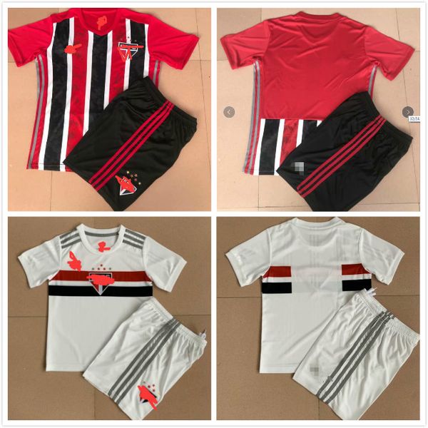 

thailand 2020 2021 sao paulo soccer jerseys men kids sao paulo 20 21 pato juanfran antony pablo reinaldo dani alves camisa de futebol, Black;yellow