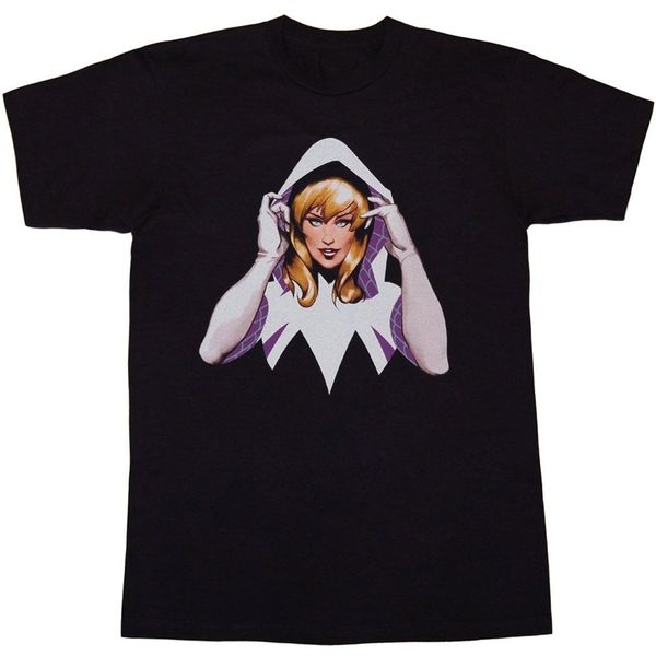 

spider-gwen reveal t-shirt harajuku men tee shirt