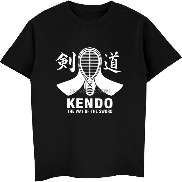 

новый кендо head protector футболка мужчины хлопка с коротким рукавом футболка casual male фитнес рубашка прохладный тис топы harajuku stree