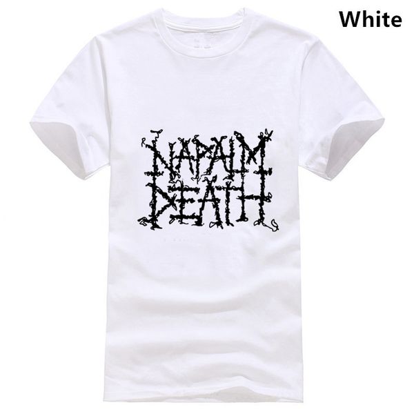 

napalm death grindcore 1981 white t shirt for mens s 3xl