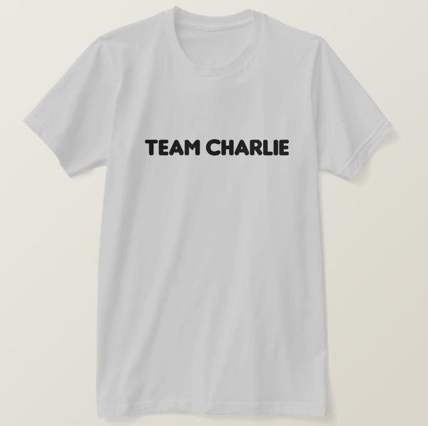 

2019 printed men t shirt cotton short sleeve team charlie t-shirt women tshirt
