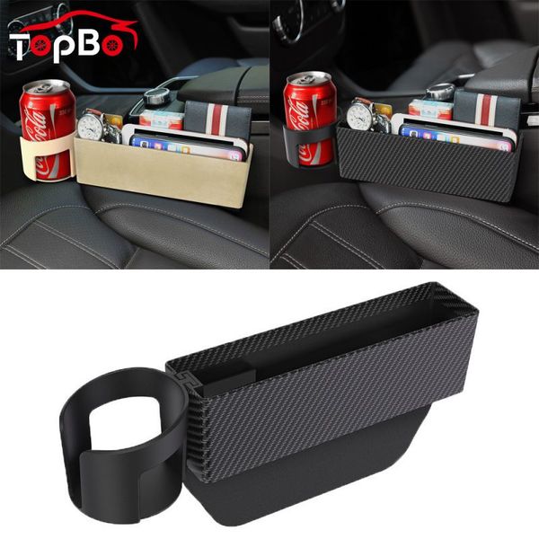 

car seat crevice storage box multi-function cup holde wallet phone card cigarette organizer interior accessories