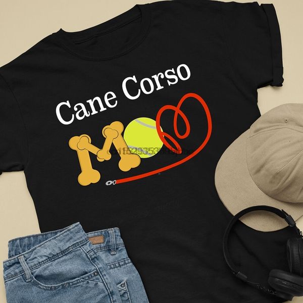 

cane corso dog mom and dad comfy cute dog lover t-shirt