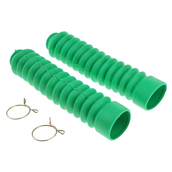 

motorcycle rubber front fork gaiters dust cover boots 205x42x30mm