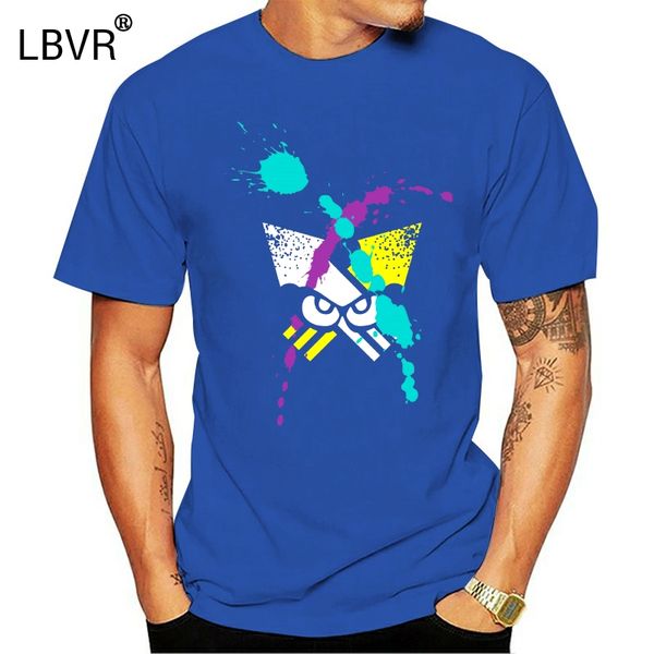 

custom male splatoon wars t-shirt brand cotton o-neck t shirt wholesale