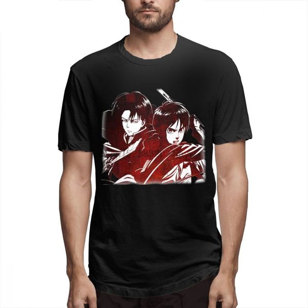

crewneck для унисекс attack on titan тройники livai акерман tee shirt смешной уникальный o-образным вырезом мужской с короткими рукавами