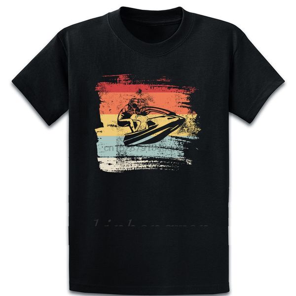 

jet ski jet ski retro vintage подарочная футболка интересный хлопок пользовательские letters уникальные летний стиль мода круглый воротник р