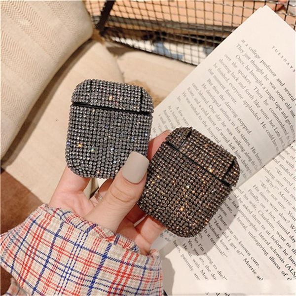 

fashion diamond shining bing airpods1/2 case for airpods1/2 for air pods airpods case wireless bluetooth earphone cover