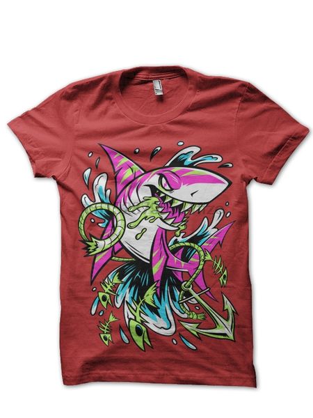 

сумасшедшие shark yellow tee (все цвета