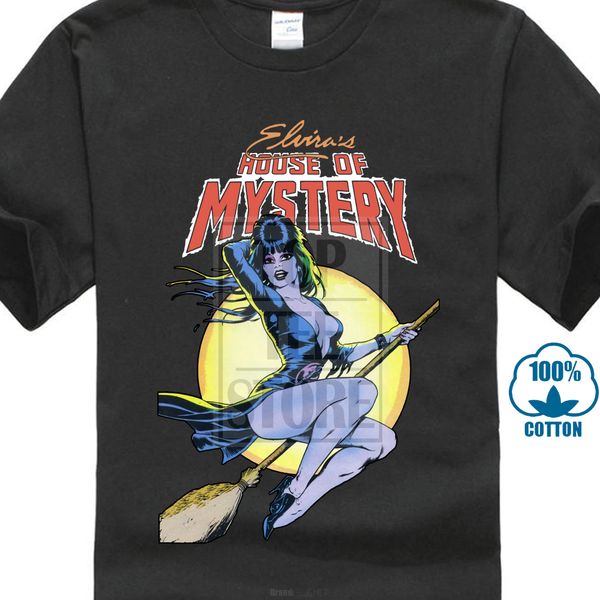 

elvira: mistress of the dark v9 movie poster t shirts black all sizes s 4xl