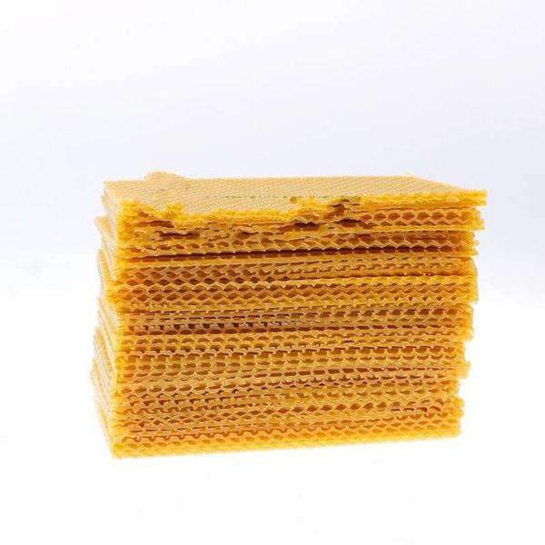 

new creative yellow honeycomb small nest plinth beeswax bee frame beekeeping tools garden supplies simple durable 20sl