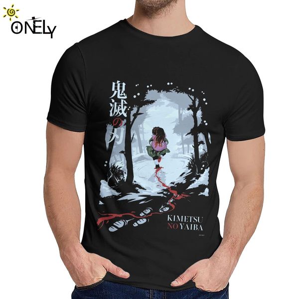 

great kimetsu no yaiba t-shirt man's new arrival amazing classic o-neck tee