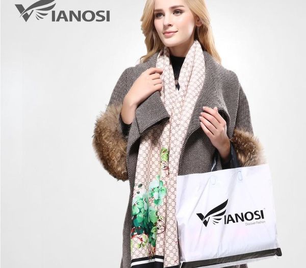 

vianosi] 2020 warm winter cashmere scarf women wool bandana plaid winter shawls and scarves wrap, Blue;gray