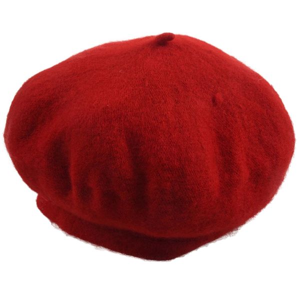 

berets men women winter plicate baggy beanie knit crochet ski hat slouch cap - red, Blue;gray