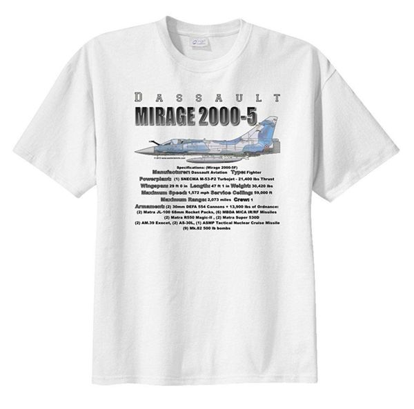 

men's dassault mirage 2000-5 short sleeve t-shirt 2019 new summer men men 100% cotton cool short sleeve tee shirts