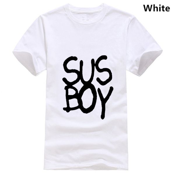 

women tee lil peep sus boy t shirt new soundcloud hip hop rapper white size s