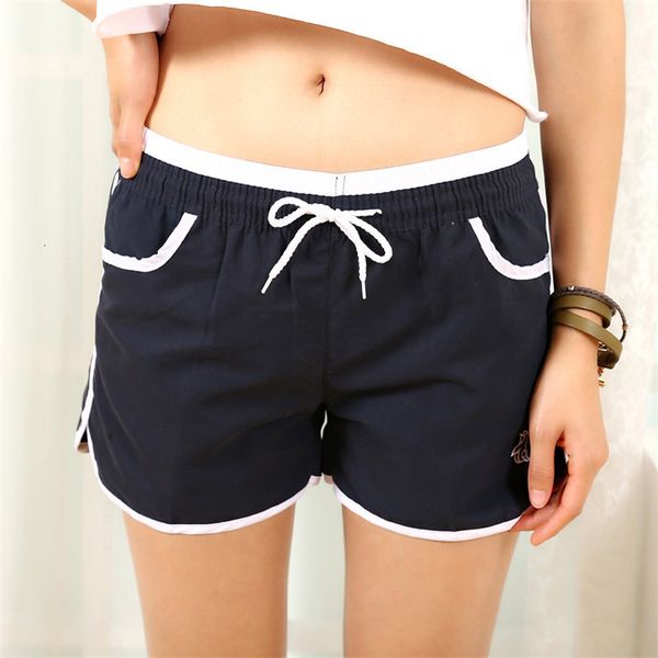 

new fashion summer casual shorts women casual shorts workout high waist short women candy color fitness shorts plus size, White;black