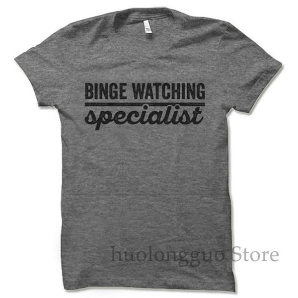 

binge watching specialist t-shirt funny t shirts for men and women binge watch tv television series funny shirts