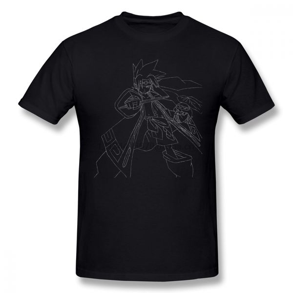 

horokeu usui t shirt shaman king t-shirt 100 cotton tshirt 12 color tee shirt
