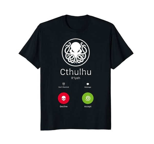 

the call of cthulhu men short sleeve t-shirt fashion cotton t-shirts