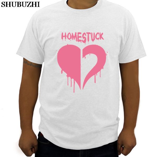 

men's homestuck heart logo t shirt causal mens t-shirt new cotton brand tees euro size