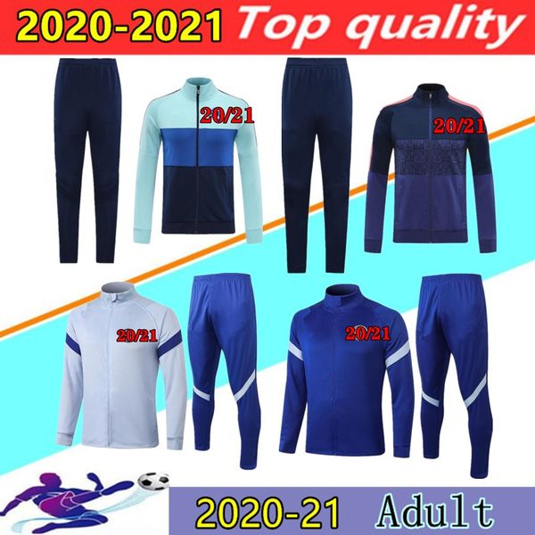 

20 21 abraham werner havertz soccer jacket tracksuit 2020 2021 ziyech pulisic kante chilwell shirt training suit football jackets jogging, Black