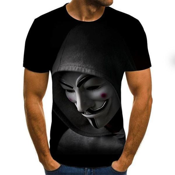 

the new clown clown male female wild face horror size 3d print shirts harajuku aesthetic hippie men clothing