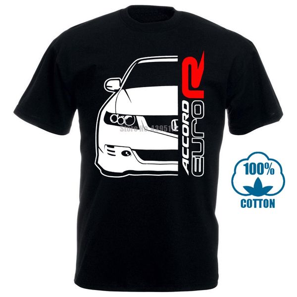 

2018 fashion summer t shirt classic japanese car fans accord cl7 euro r tee shirt 012138