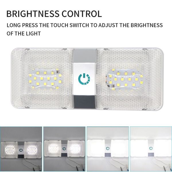 

universal 12v led ceiling dome light interior lighting trailer lights for camper