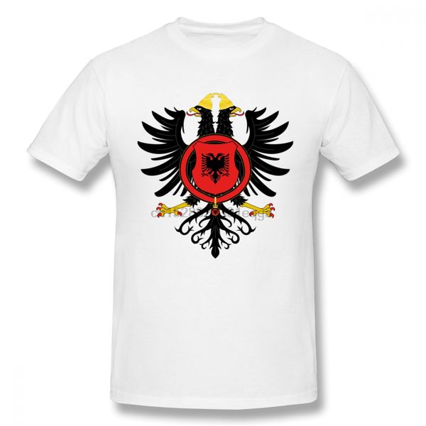 

королевский герб албании футболки для мужчин плюс размер 5xl команды camiseta