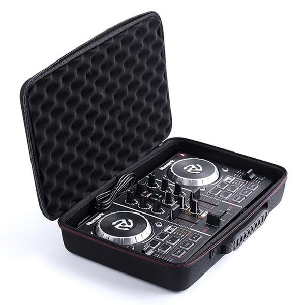 

hard explosion-proof cover bag case for numark party mix | starter dj controller - travel protective carrying storage box
