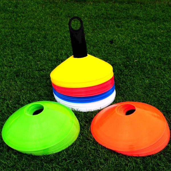 

accessories 10 pcs football soccer fitness training multipurpose pe sign disc sports field sport equipments obstacles plate