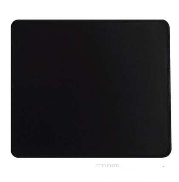

drop shipping 24*20cm universal black slim square gaming mouse pad mat mouse pad muismat for lappc computer tablet