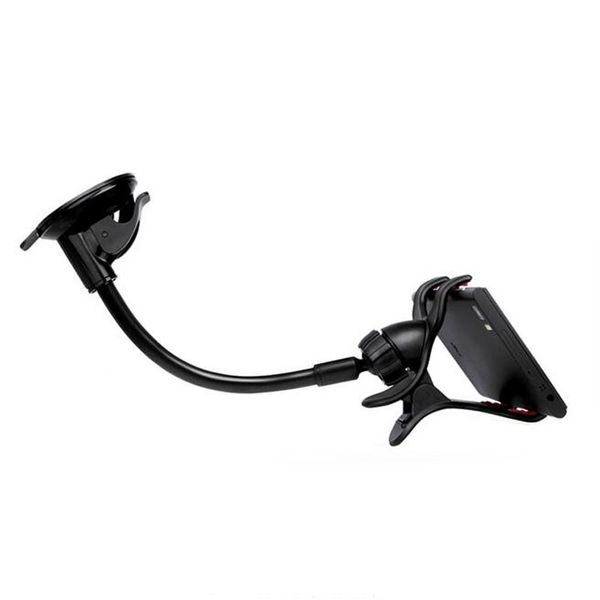 

universal long arm car windshield dashboard holder sucker cup car phone holder stand for iphone 7 6s 6 plus samsung xiaomi gps