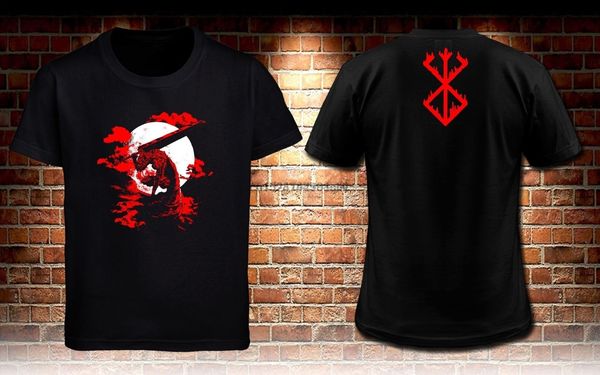 

берсерк аниме арт кишки gatsu логотип япония манга мужские футболки s-3xl