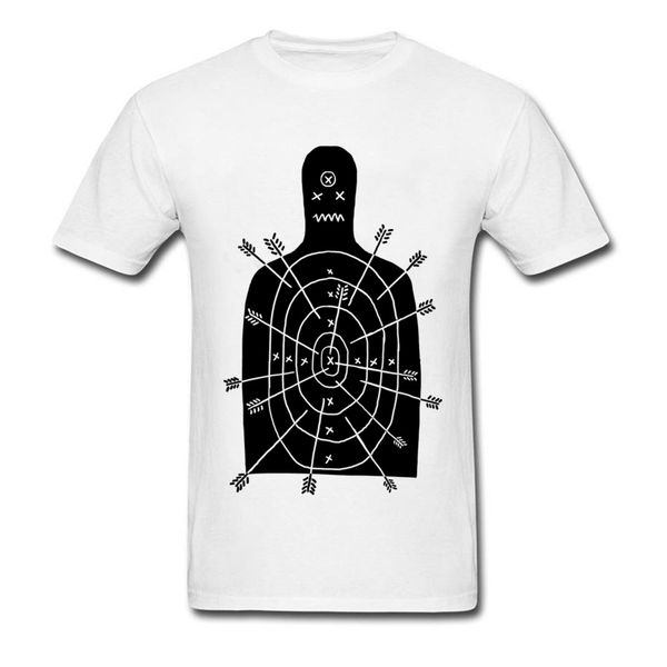 

arch arrow aim game t shirts men 80s style pure cotton shooting archery t-shirt good team groups tshirt for adult