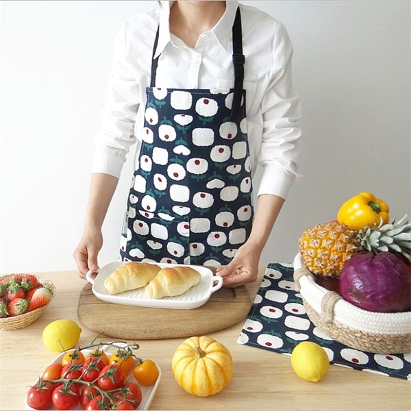 

high-quality 4-color solid color apron chef butcher kitchen cooking apron cooking supplies kitchen accessories