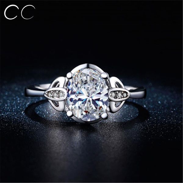 

wedding rings hign quality chic accessories ring for weomen bridal engagement cz fashion jewelry wholesale 276, Slivery;golden