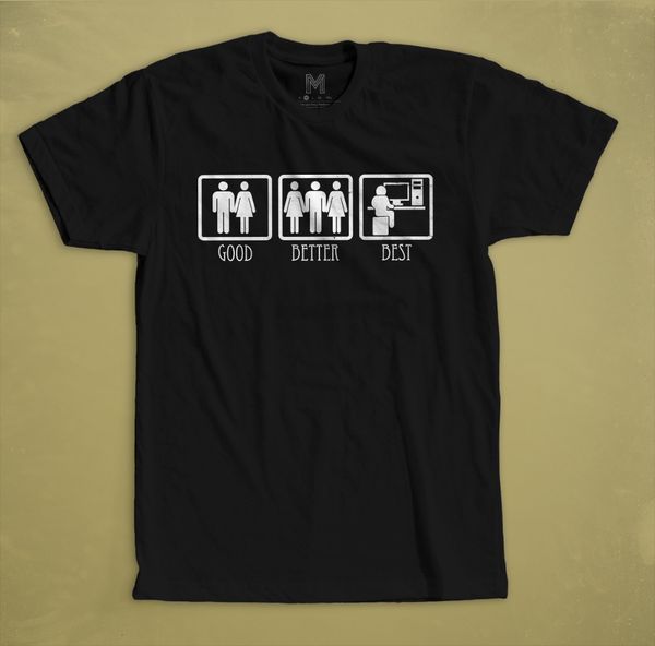 

good better video games 2019 t shirt men tshirt punk cotton t shirt