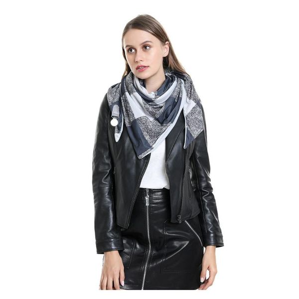 

women warm scarves printing soft wrap casual shawls 2020 women malaysia cotton thermal scarf chaqueta pelo scarves 50, Blue;gray