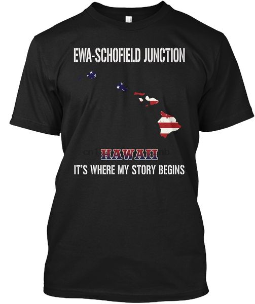 

men t shirt ewa-schofield junction hi - story begins women tshirt