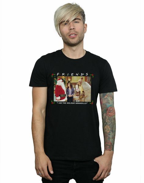 

friends men's i am the holiday armadillo t-shirt sweatshirt tee shirt
