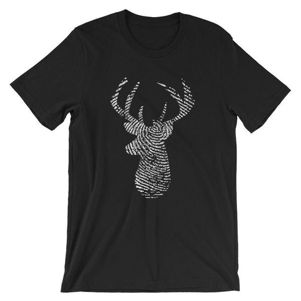 

олень футболка. охота 100% хлопок премиум tee новая плюс размер одежды tee shirt