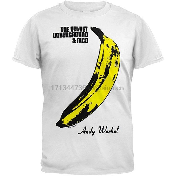 

fashion t shirt tee o-neck short sleeve fashion 2018 mens velvet underground - banana tee shirts