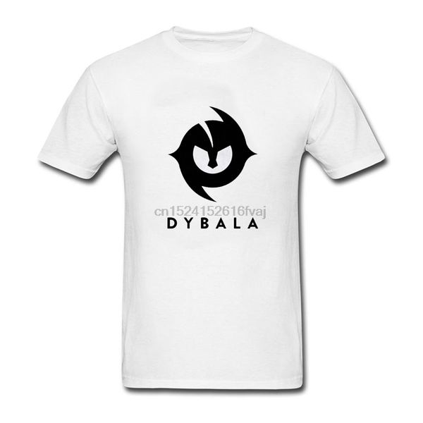 

summer fashion cotton letter print paulo dybala mens fashion slim fit workout short sleeve white s-4xl