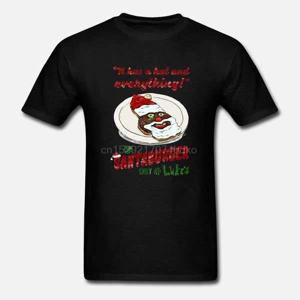 

men tshirt the santa burger gilmore girls t shirt printed t-shirt tees top