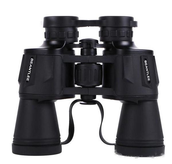 

10x50 binoculars green coated high definition high power large eyepiece telescope